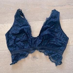 Cosabella magnolia curvy bralette navy XL